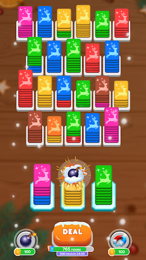 Christmas Card Shuffle Sort ekran görüntüsü