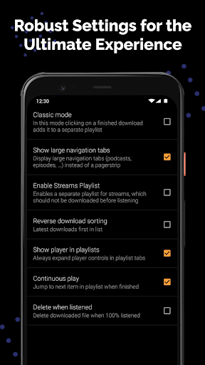 Podkicker - Podcast App Player ekran görüntüsü