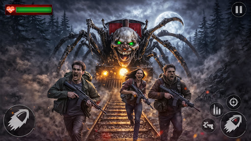 Monster Spider Train Chuchu ekran görüntüsü