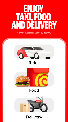 Yango: taxi, food, delivery ekran görüntüsü