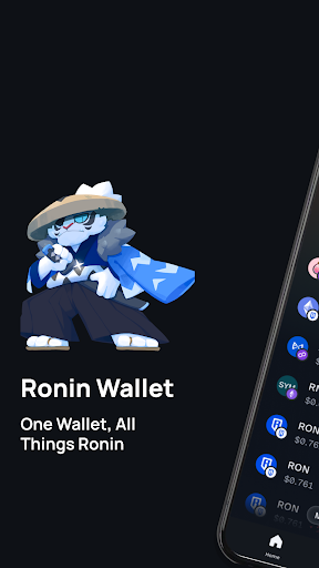 Ronin Wallet ekran görüntüsü