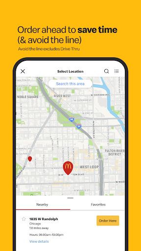 McDonald's ekran görüntüsü