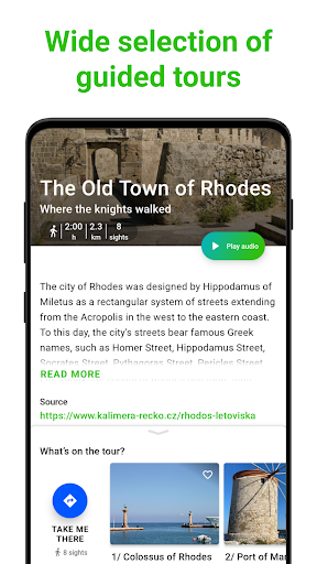 Rhodos Tour Guide:SmartGuide ekran görüntüsü