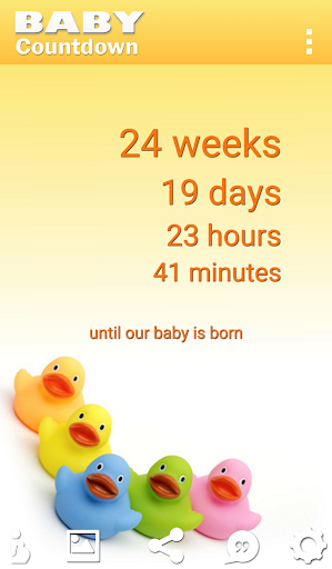 Bebek Geri Sayım ekran görüntüsü
