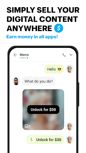 PPV Messages: Lock & Sell file ekran görüntüsü