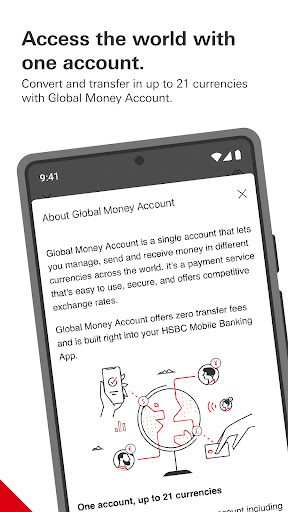 HSBC UAE ekran görüntüsü