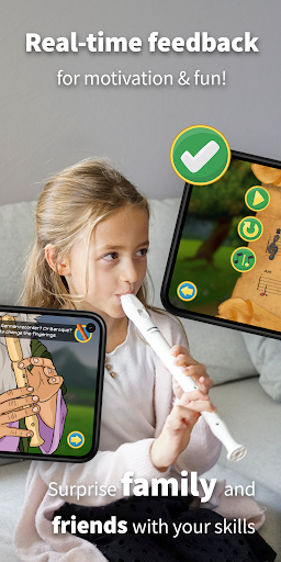 Learn recorder: Flute Master ekran görüntüsü
