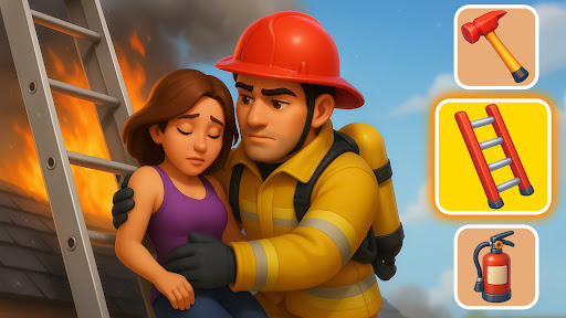 Fire Rescue Games ekran görüntüsü