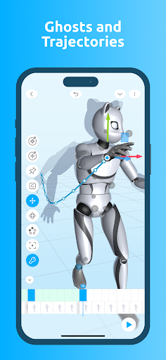Cascadeur: 3D animation ekran görüntüsü