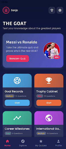 The GOAT: Messi vs Ronaldo ekran görüntüsü