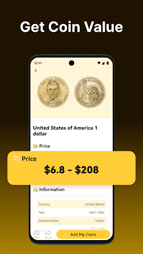 Coin Identifier - Coin Finder ekran görüntüsü