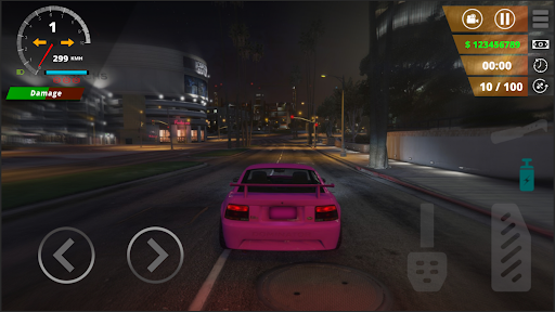 Night Car Driving ekran görüntüsü