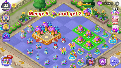 Merge Witches-Match Puzzles ekran görüntüsü