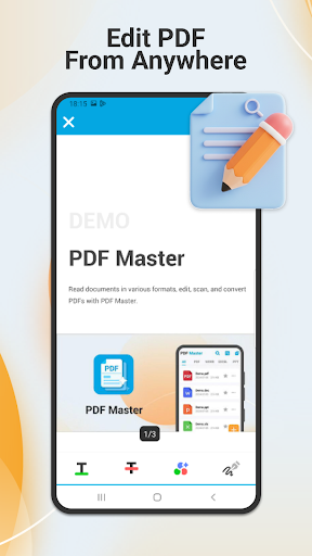 PDF Master & Editor, Scan PDF ekran görüntüsü