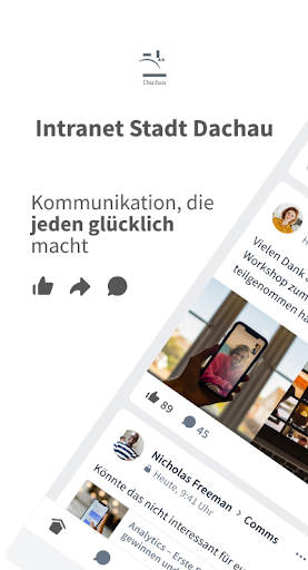 Intranet Stadt Dachau ekran görüntüsü