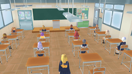 Women's School Simulator 2022 ekran görüntüsü