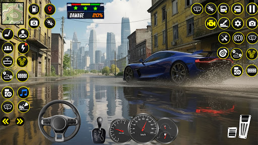Indian Car Racing Simulator 3D ekran görüntüsü