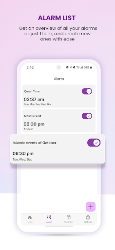Prayer Alarm ekran görüntüsü