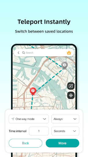 Location Changer-Mock GPS ekran görüntüsü