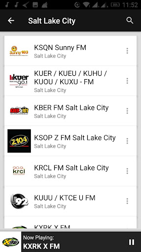 Utah Radio Stations - USA ekran görüntüsü