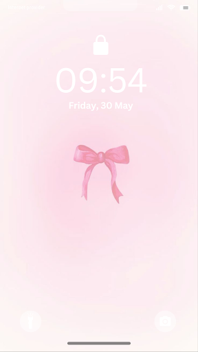 Bow Wallpaper Cute Backgrounds ekran görüntüsü