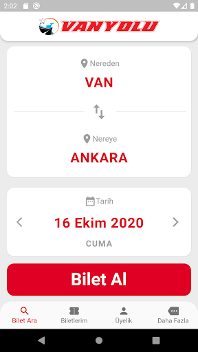Vanyolu Seyahat ekran görüntüsü