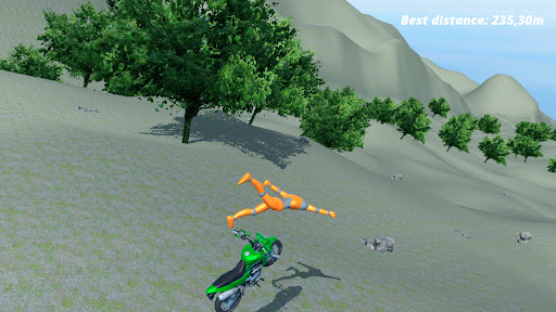 Motorcycle Ragdoll Fall ekran görüntüsü