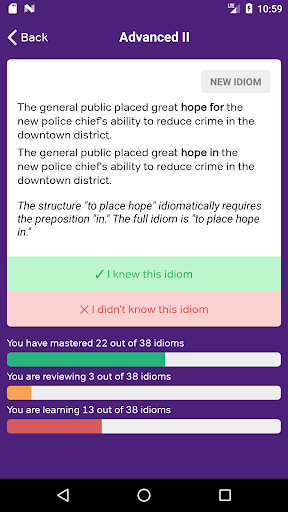 GMAT Idiom Flashcards ekran görüntüsü