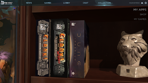 Dire Wolf Game Room ekran görüntüsü