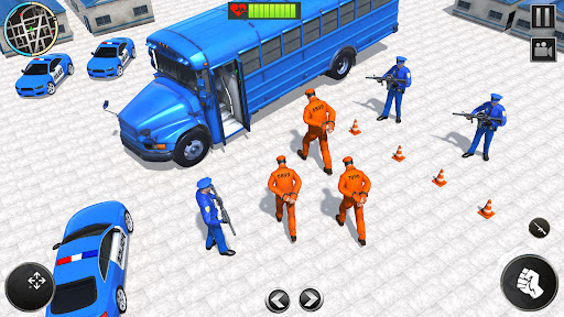 Police Prisoner Transport Game ekran görüntüsü