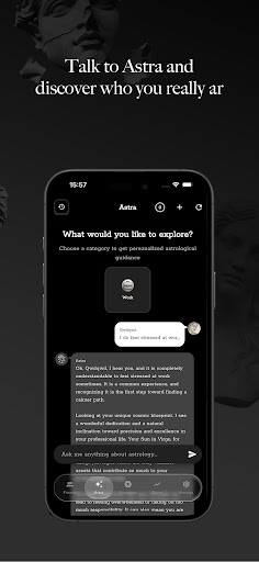 Astraia Astrology ekran görüntüsü