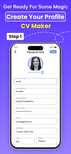 Resumefy - CV & Resume Builder ekran görüntüsü