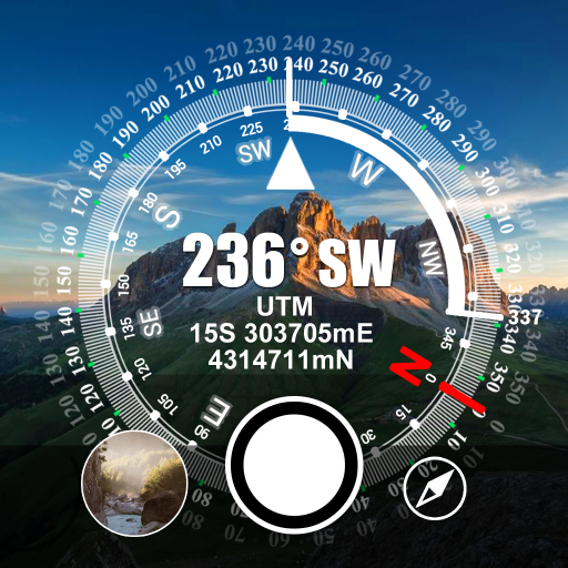 GPS Photo Stamp Cam with Zoom