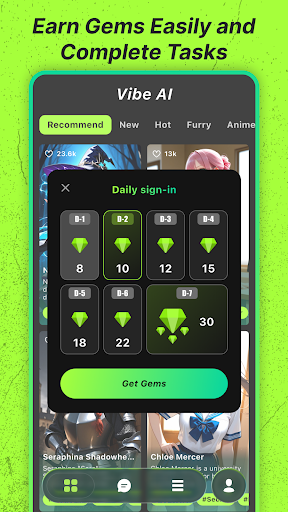 Vibe AI: RP Character Chat ekran görüntüsü