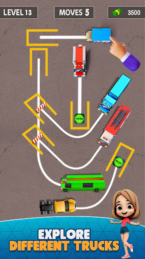 Car Parking Order Car Games ekran görüntüsü