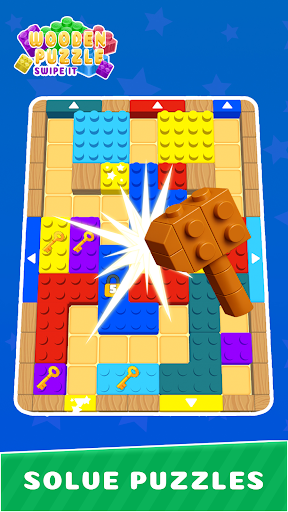 Swipe It: Board Wooden Puzzle ekran görüntüsü
