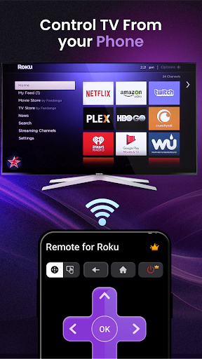 Remote Control for RokuTV ekran görüntüsü