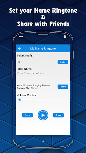 Name Ringtone Maker ekran görüntüsü