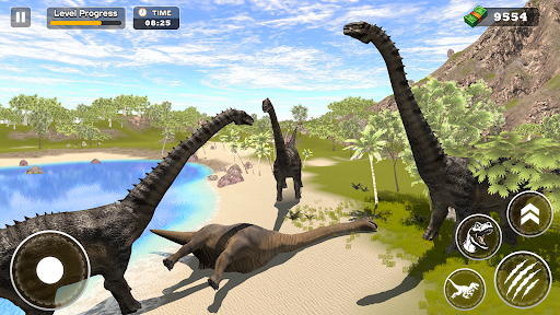 Dino Clash Primal Beasts Game! ekran görüntüsü