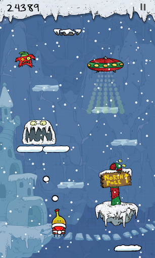 Doodle Jump Christmas Special ekran görüntüsü