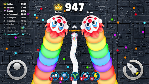 Snakes Zone .io: Battle Arena ekran görüntüsü