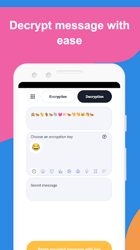 Secret Emoji: Emoji encryption ekran görüntüsü