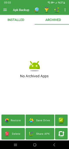 Apk Backup ekran görüntüsü