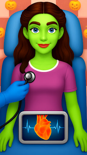 Halloween Doctor Surgery Games ekran görüntüsü