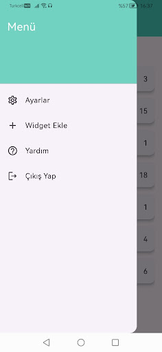 HMS Widget ekran görüntüsü