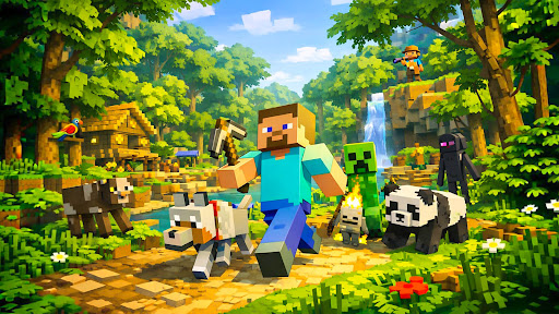 Minicraft Block Craft 3D ekran görüntüsü