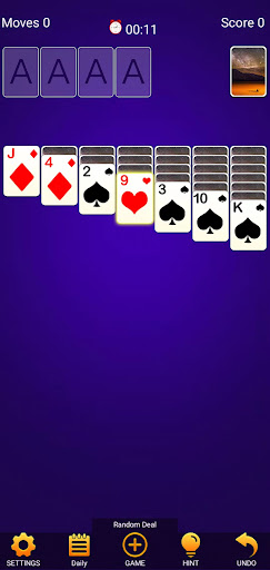 Solitaire 77 ekran görüntüsü