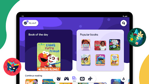 Google Kids Space ekran görüntüsü