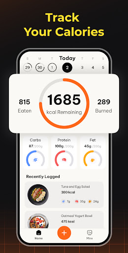 CalCam: AI Calorie Counter ekran görüntüsü