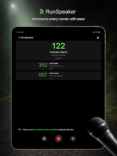RunSpeaker ekran görüntüsü